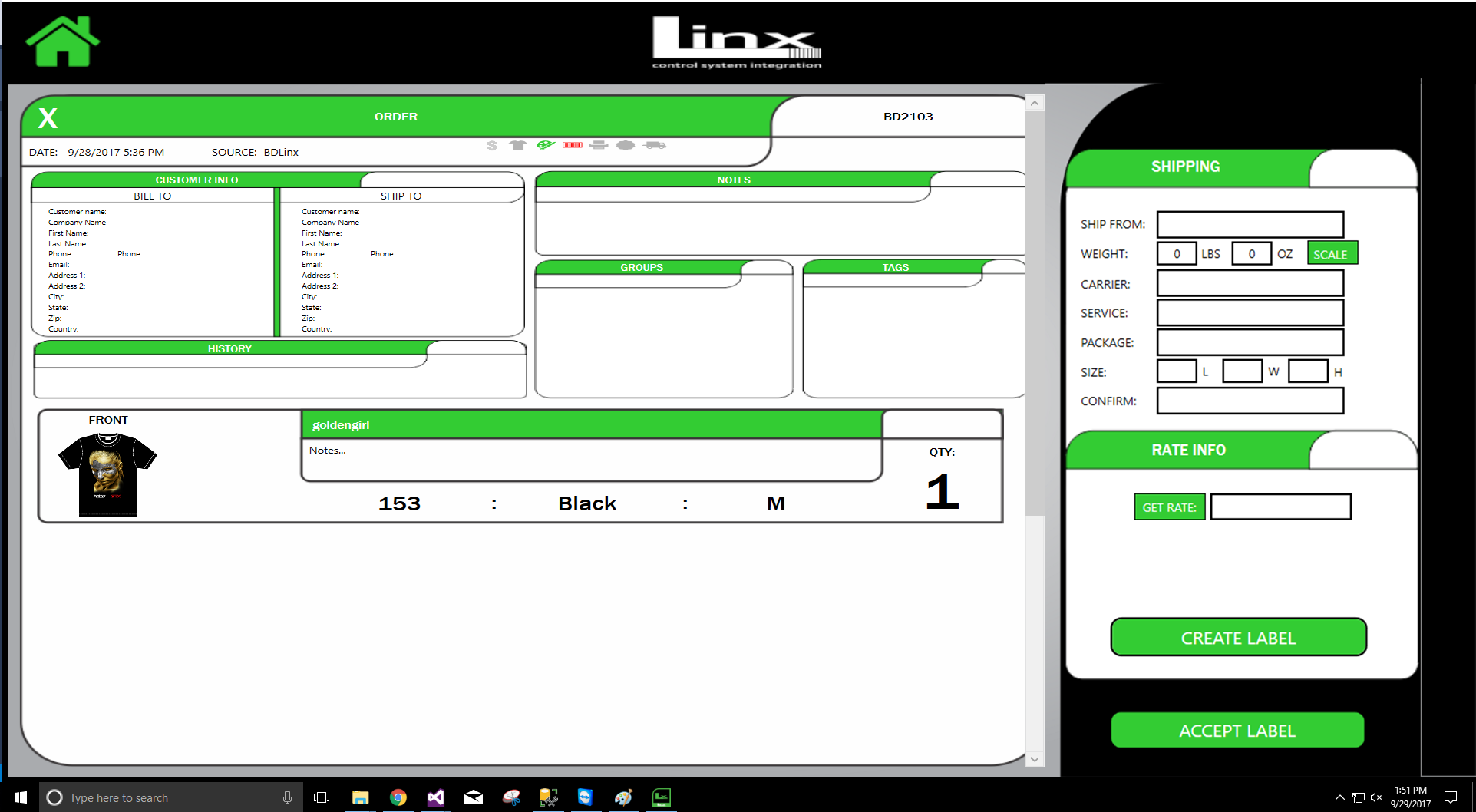 linx control suite